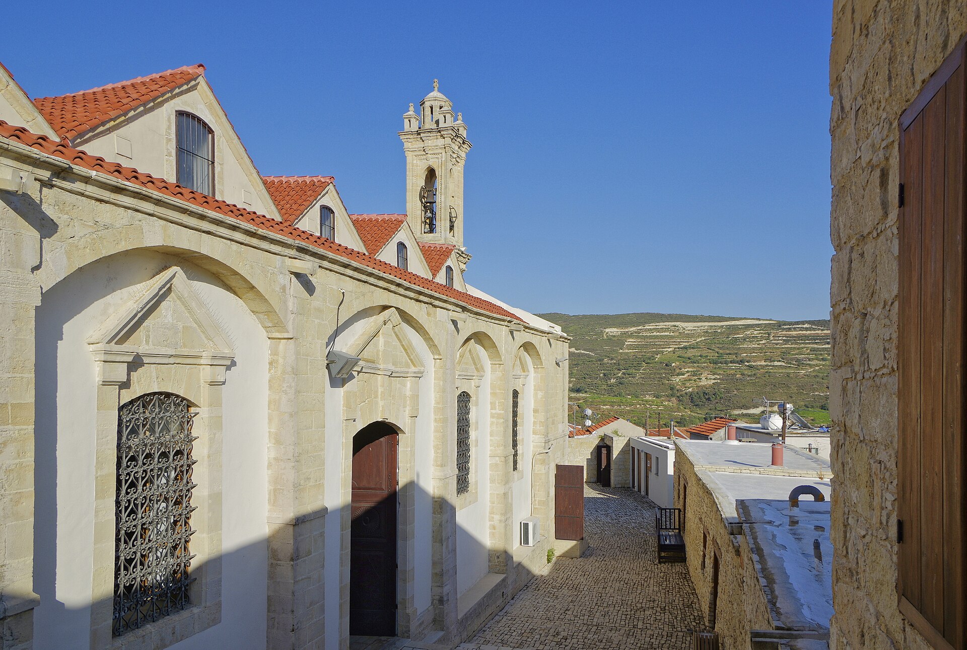 Stone lanes and church walls hold centuries of devotion.