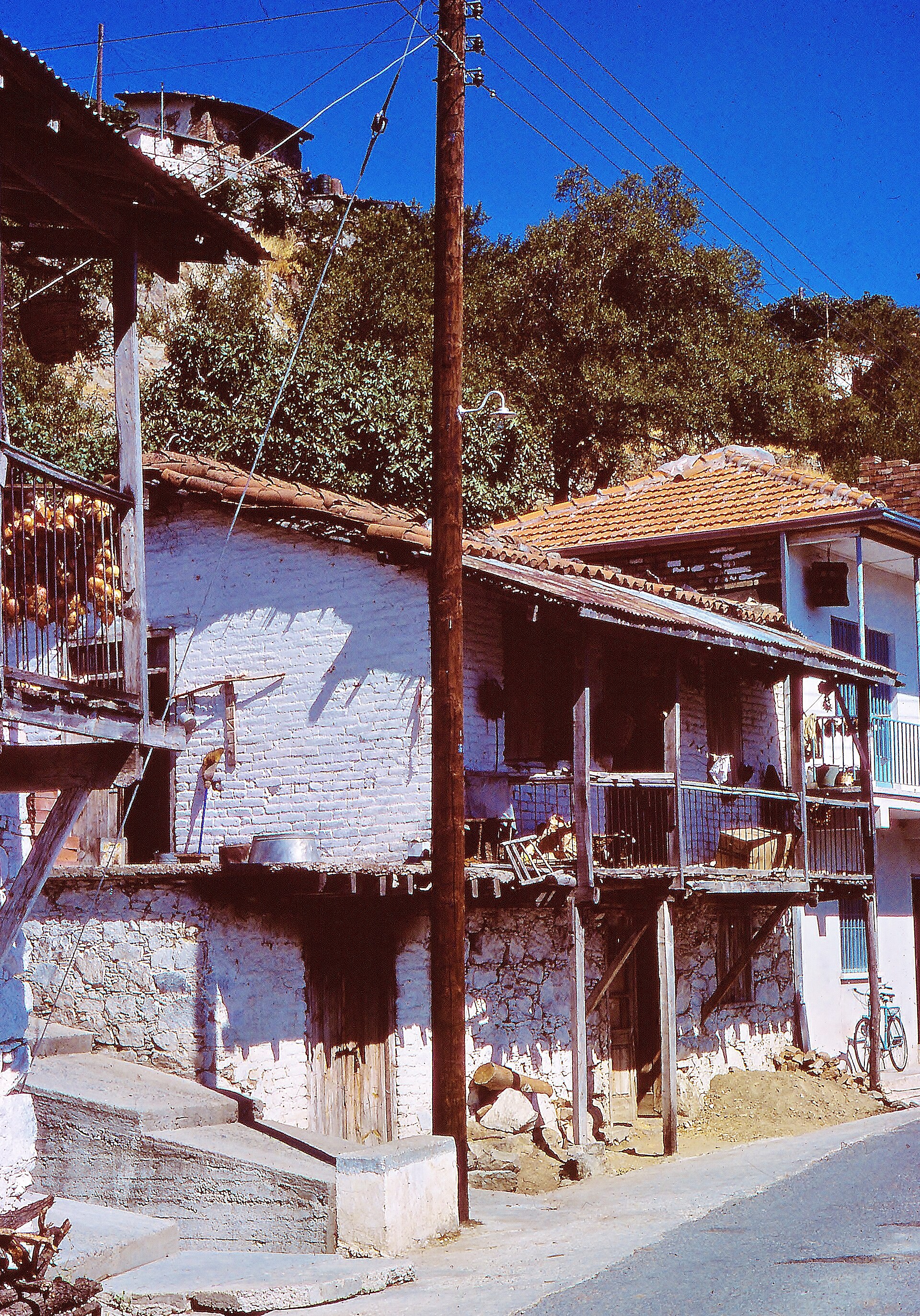 The Troodos landscape changes the pace of the pilgrimage.